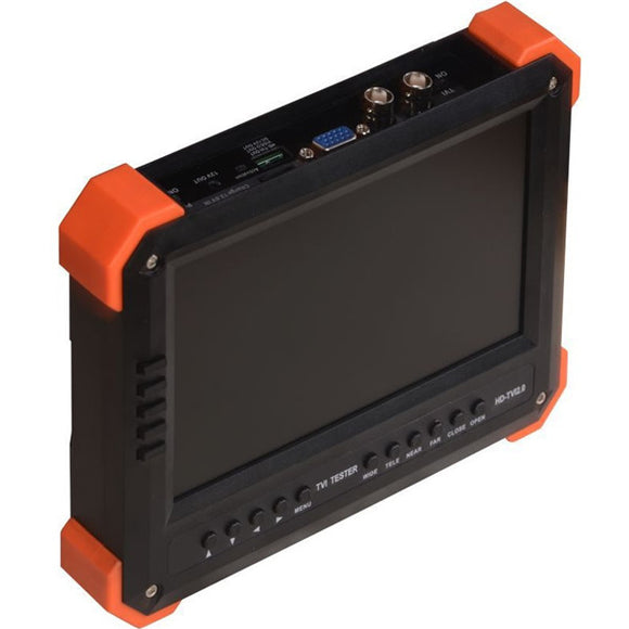 7 inch 2 in 1 TVI Camera Tester CCTV Monitor Analog 1080P Camera Testing CVBS VGA HDMI 12V 2A