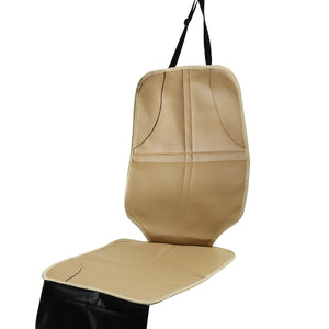 Single Short Beige 45cm Leather with Pocket Baby Mat Non-slip Wear-resistant Car Seat Cushion