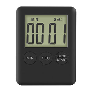 Digoo DG-TK30 Mini LCD Display Electric Digital Kitchen Timer Magnetic Backing for Cooking Baking