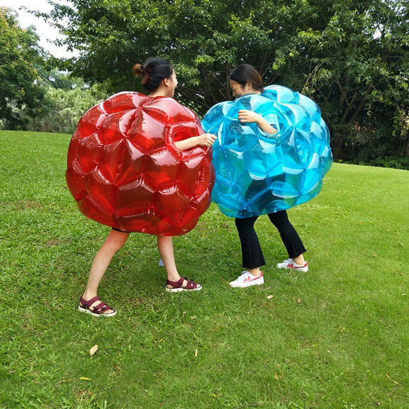60cm PVC Inflatable Toys Bubble Ball Garden Camping Outdoor Children  Outdoor Gaming