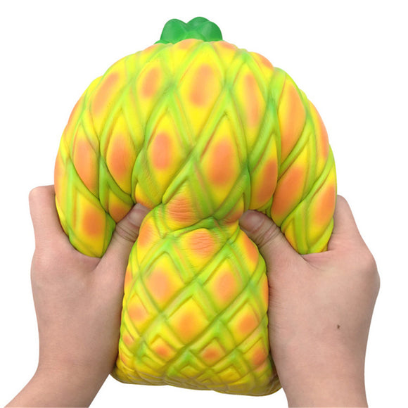 10.6Inches Jumbo Squishy Pineapple 27cm Fruit Slow Rising Toy Gift Collection