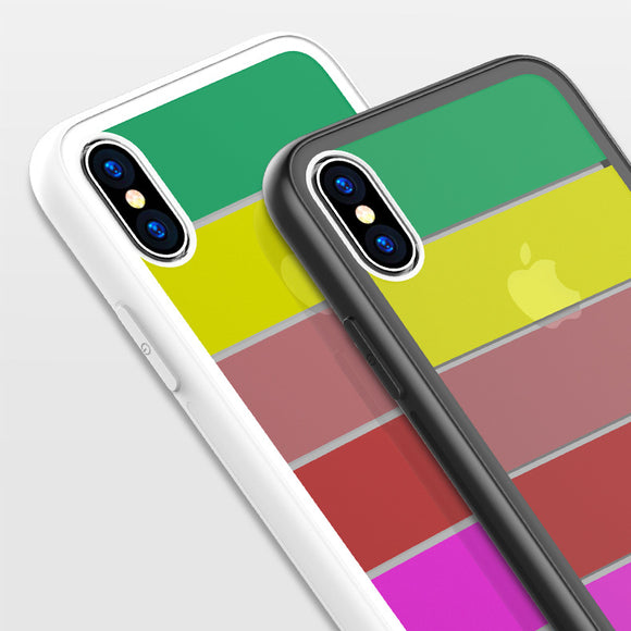 Bakeey Rainbow Tempered Glass Protective For iPhone XS/XS Max Scratch Resistant Back Cover