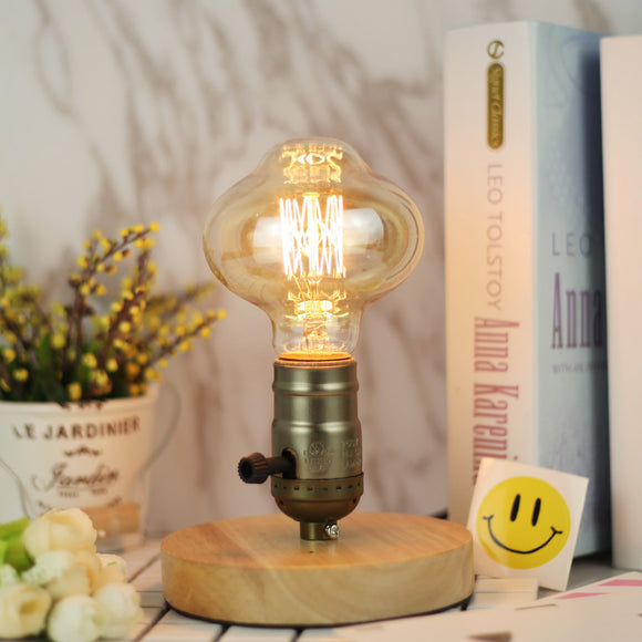 E27 BTR80 40W Vintage Edison Retro Filament Incandescent Decorative Light Bulb AC220V