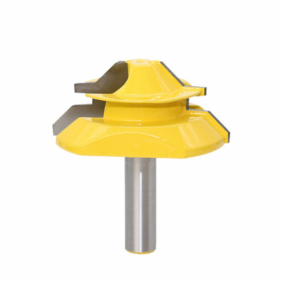 12MM 1/2 Shank Large 45 Degree Lock Miter Router Bit 1