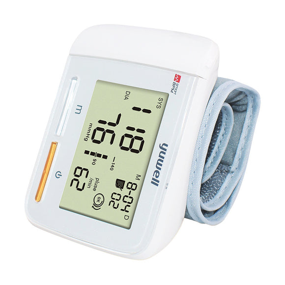 Yuwell YE8900A Wrist Blood Pressure Monitor Portable Large Digital LCD Medical Equipment Measurement CE Household Health Care Tool