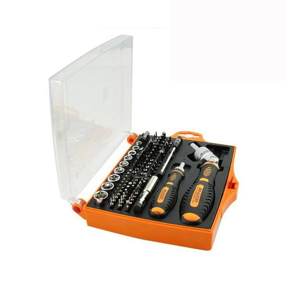 JAKEMY JM-6108 79 in 1 Screwdriver Ratchet Hand-tools Suite Furniture Computer Electrical maintenance Tools