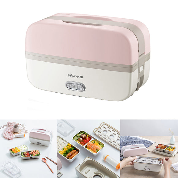 Xiaomi 270W 0.5L Portable Electric Lunch Bento Box Insulated Food Heating Warmer Car Thermos Rice Container
