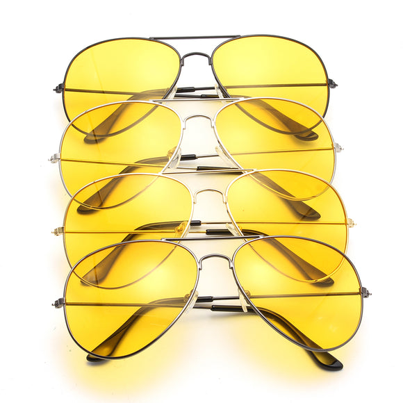 Outdoor Night Driving Glasses Anti Glare Vision Driver Safety Sunglasses
