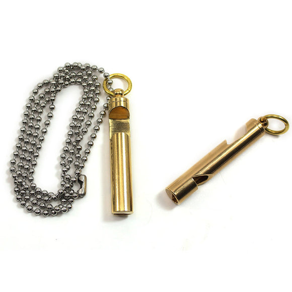 IPRee Brass Whistle Bottle Opener Mini EDC Pocket Keychain Beer Bottle Can Opener Tool Kits