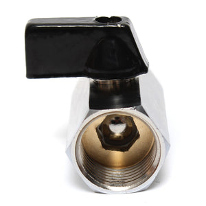 Brass Ball Valve Thread 1/8 1/4" 3/8" 1/2" BSP Female Connection"