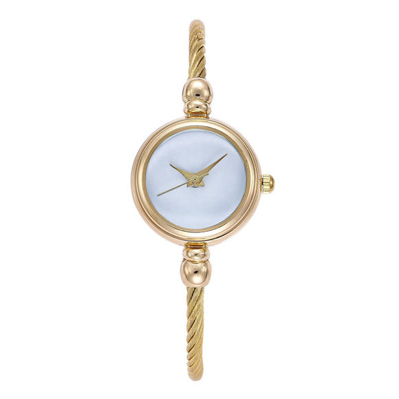 HOREDAR Fashionable Stainless Steel Women Wrist Watch Gift Clock Quartz Watches