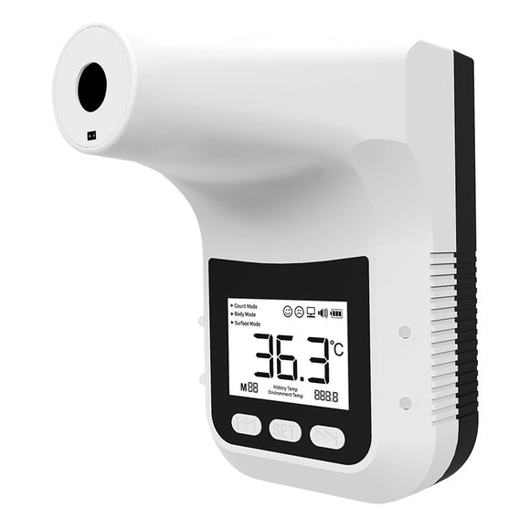 K3 Pro Infrared Thermometer Digital Non-Contact Wall-Mounted Fixed Electronic Thermometer Forehead Wall-Mounted Type Termometro