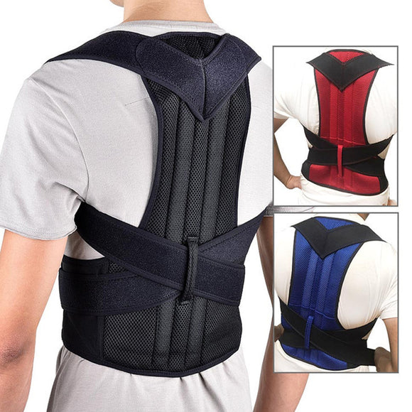Xmund XD-069 Back Support Protection Back Shoulder Posture Pain Relief Correctorbelt Strap Reinforcement