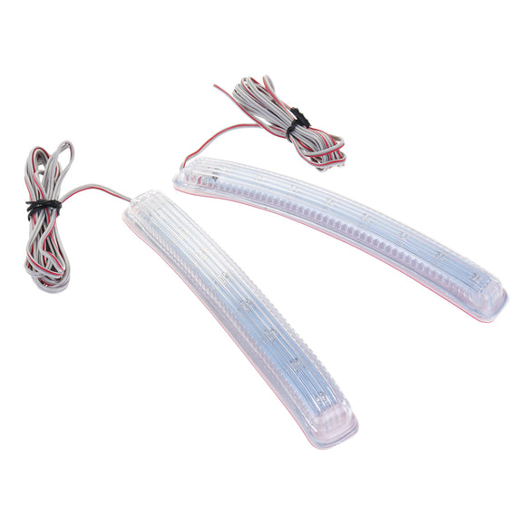 12V 350LM 2835 9LED Car Rearview Mirror Light Turn Signal Lamp Decoration Lights