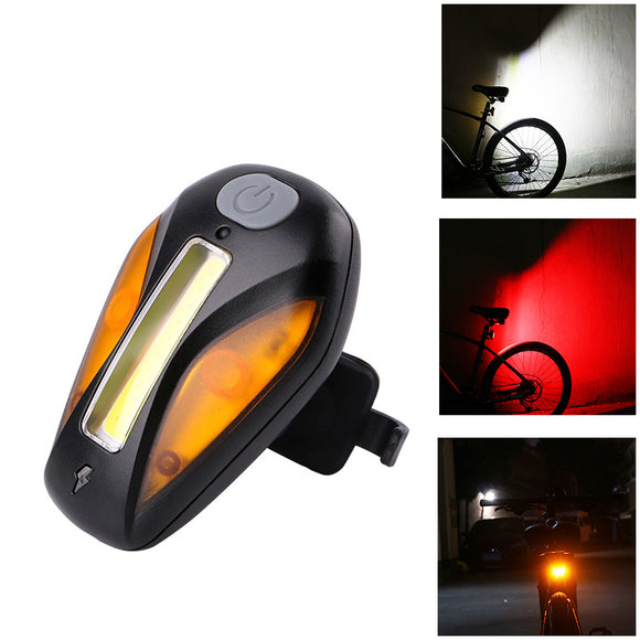 WHEEL UP Bicycle Taillight USB Charge 3 Light Color 5 Flash Mode Bike Light Outdoor Sports Hikin