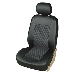 1 Seater / 5 Seater PU Leather Front Rear Universal Car Seat Covers Protector