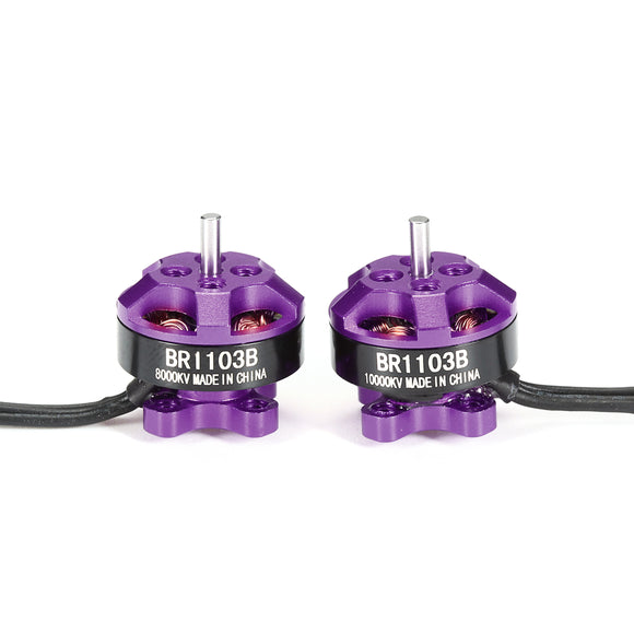 Racerstar Racing Edition 1103 BR1103B 8000KV 10000KV 1-3S Brushless Motor Purple for 50 100 FPV RC Drone FPV