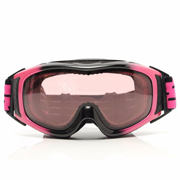 Double Lens Anti Fog Riding Goggles Outdooors Sports Skiing Goggles Windproof