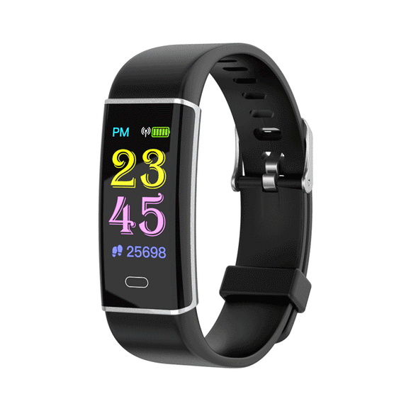 XANES D12 0.96'' TFT Color Screen Waterproof Smart Watch Blood Pressure Fitness Bracelet Mi Band
