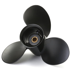 9x9 3 Blades Marine Boat Propeller Aluminum For Mercury Outboard Engine 6-15HP