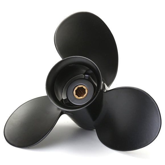 9x9 3 Blades Marine Boat Propeller Aluminum For Mercury Outboard Engine 6-15HP