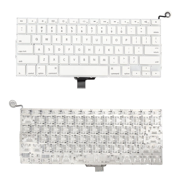 Replacement US Keyboard White For MacBook 13 A1342 2009 2010