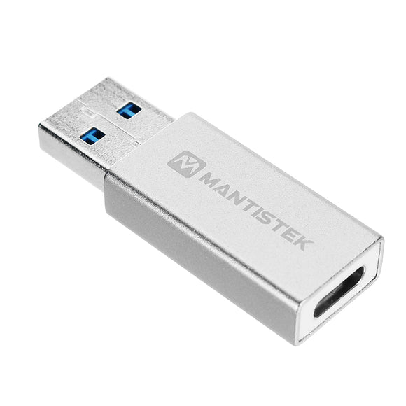 MantisTek CA2 USB 3.0 Male to Type C Female Connector Charging Adapter