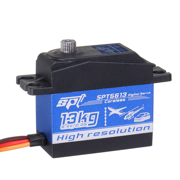 SPT Servo SPT5613 Digital Servo 13KG Coreless High-presure Metal Gear For RC Airplane Helicopter Car