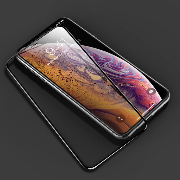 Rock 7D Curved Soft Edge Tempered Glass Screen Protector For iPhone XS Max/iPhone 11 Pro Max 0.23mm Full Screen Film