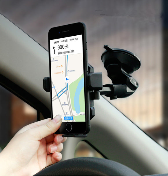 Baseus 360 Degree Rotation Suction Windshield Car Mount Dashboard Phone Holder Stand for Smart Phone