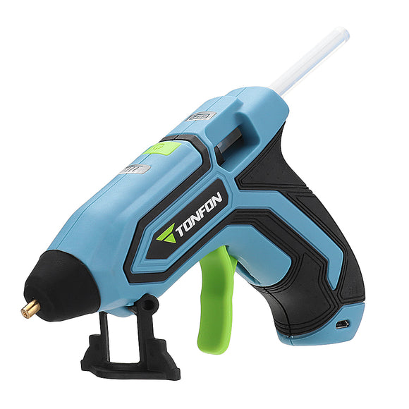 Tonfon 3.6V Cordless Hot Glue G-un USB Rechargable Melt Glue G-un Kits with 10 Glue Sticks from xiaomi Eco-System