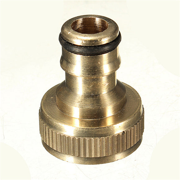 3/4 Inch Brass Female Threaded Garden Faucet Hose Water Tap Fittings Quick Nozzle Connector