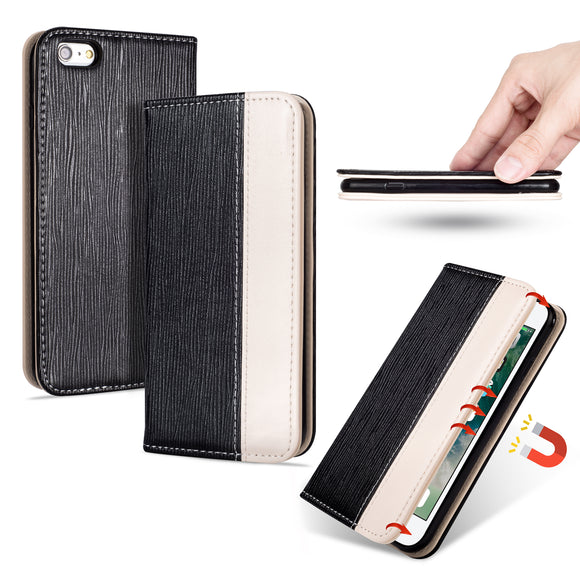 Bakeey Premium Magnetic Flip Card Slot Kickstand Protective Case For iPhone 6s Plus/6 Plus