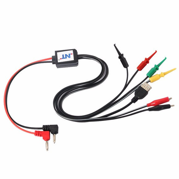 Mobile Phone Repair Tools Power Data Cable DC Power Supply Phone Current Test Cable with USB Output