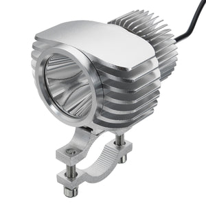 18W 2700Lm White Waterproof Super Bright Spotlight Motorcycle LED Fog Headlight