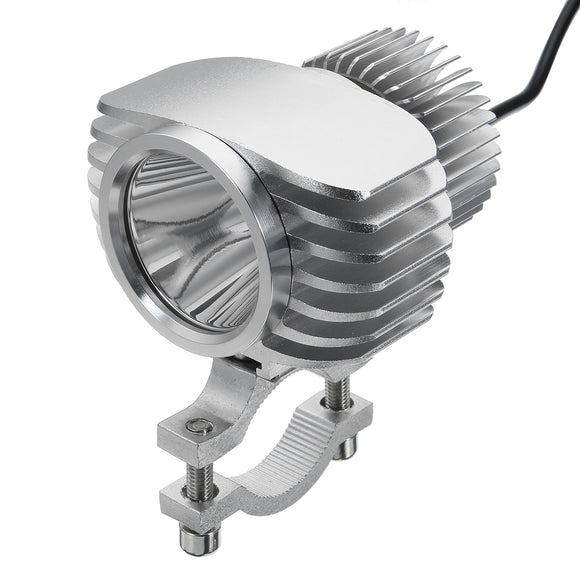 18W 2700Lm White Waterproof Super Bright Spotlight Motorcycle LED Fog Headlight
