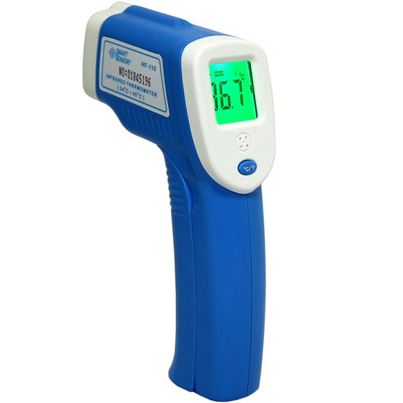 Smart Sensor HF110 Digital Infrared Thermometer LCD Non-contact Forehead Body Temperature Tester