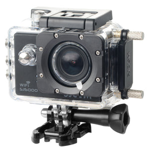 Original Waterproof Case + Car Charger for Sports Camera SJCAM SJ4000 SJ4000 WIFI SJ4000 Plus on Motorcycle