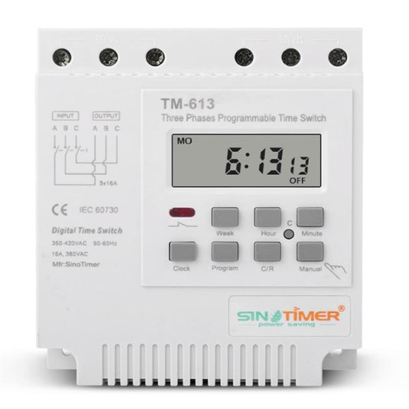 SINOTIMER 380V Programmable Control Power Timer Switch