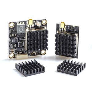 1 Piece AKK Black Aluminum Heatsink Kit For AKK X2-ultimat.e / FX2-ultimat.e / X2 / X2P / FX2 / TX1200 FPV Transmitter