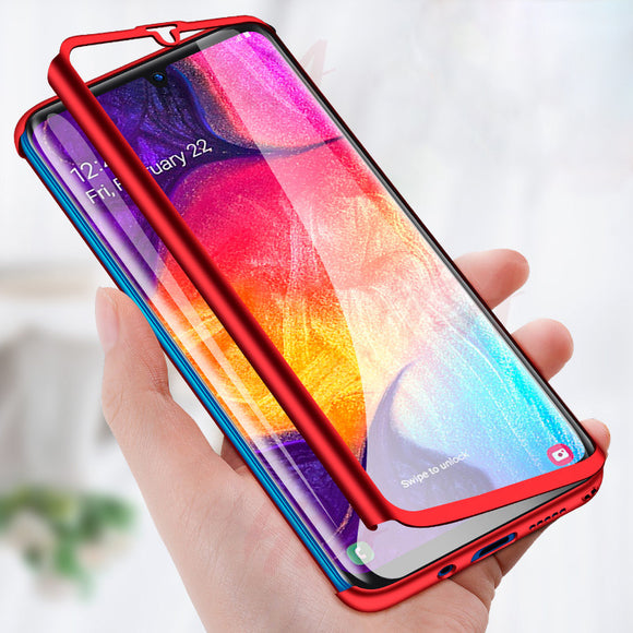 Bakeey 360 Full Body PC Front+Back Cover Protective Case With Screen Protector For Samsung Galaxy A50 2019/Galaxy A70 2019/Galaxy M20 2019