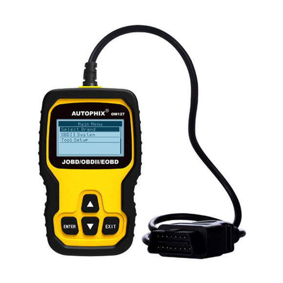 Autophix Om127 OBD2 Scanner Diagnostic Tool Car Engine Fault Code Reader O2 Sensor EVAP System Test