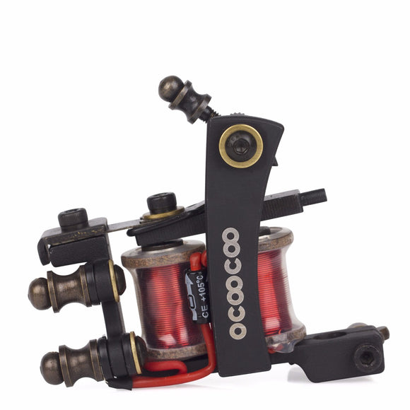 OCOOCOO ST500 Japan OFC High End Warps Coils Master Shader Tattoo Machine High Performance