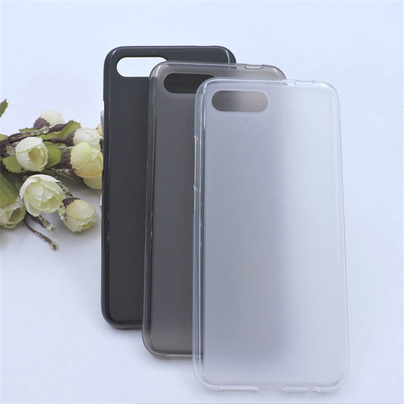 Bakeey Matte Shockproof Soft TPU Back Cover Protective Case for Huawei Honor 10