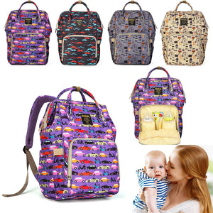 Waterproof  Mummy Baby Diaper Nursing Backpack Nappy Changing Maternity Shoulder Bag