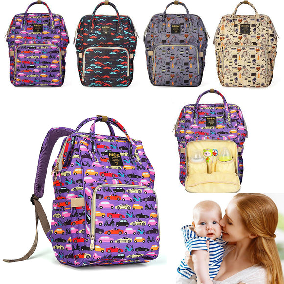 Waterproof  Mummy Baby Diaper Nursing Backpack Nappy Changing Maternity Shoulder Bag