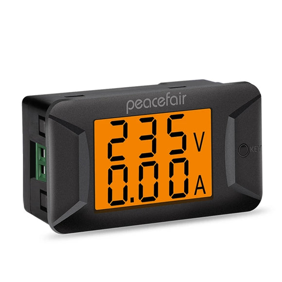 Peacefair PZEM-026 AC Single Phase 400V 100A Digital Ammeter Voltmeter Electronic Load Smart Voltage Tester