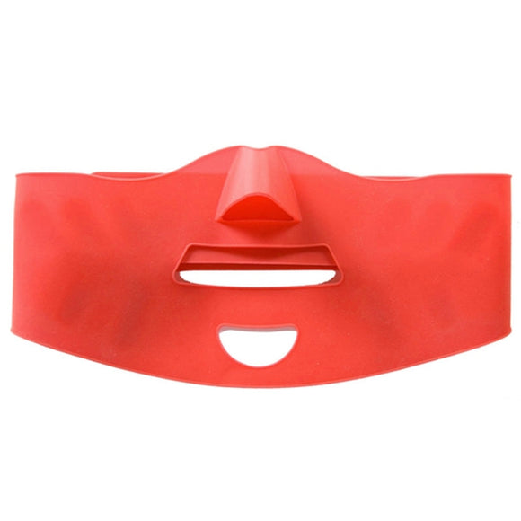 3D Silicone Lift Up Chin Cheek V Face Slim Slimming Anti-Wrinkle Mask Thin Belt