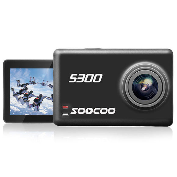 SOOCOO S300 Hi3559V100 IMX377 Sensor 2.35 Inch Touch LCD with WiFi Gryo Camera