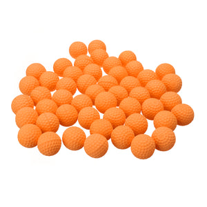 50Pcs Orange Round Replace Ball For Nerf Rival Apollo Zeus Toy